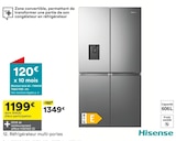 Réfrigérateur multi-portes - HISENSE en promo chez But Montmagny à 1 199,00 €