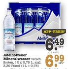 Mineralwasser Angebote von Adelholzener bei E center Mainz für 6,49 €