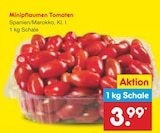 Aktuelles Minipflaumen Tomaten Angebot bei Netto Marken-Discount in Heilbronn ab 3,99 €