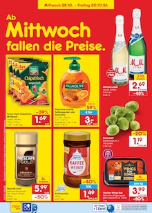 Kaffee im Netto Marken-Discount Prospekt "Aktuelle Angebote" mit 70 Seiten (Detmold)