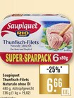 Thunfisch-Filets Naturale ohne Öl im Angebot bei Marktkauf in Ulm Thunfisch-Filets Naturale ohne Öl Angebote von Saupiquet bei Marktkauf Ulm für 6,66 €