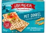 Knäckebrot mit Dinkel im Angebot bei Kaufland in Stendal Knäckebrot mit Dinkel Angebote von BURGER bei Kaufland Stendal für 1,19 €