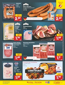 Currywurst im Netto Marken-Discount Prospekt "Aktuelle Angebote" mit 59 Seiten (Hamburg)