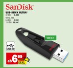 USB-STICK ULTRA im Angebot bei E center in Weinheim USB-STICK ULTRA Angebote von SanDisk bei E center Weinheim für 6,99 €