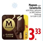 Magnum oder Cornetto Eis Angebote von Magnum bei EDEKA Friedrichshafen für 3,33 €