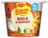 5 Minuten Terrine Nudeln in Rahmsauce im Angebot bei REWE in Düsseldorf 5 Minuten Terrine Nudeln in Rahmsauce Angebote von Maggi bei REWE Düsseldorf für 0,99 €