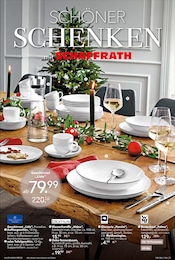 Aktueller Schaffrath Prospekt mit Christbaum, "SCHÖNER SCHENKEN MIT SCHAFFRATH", Seite 1