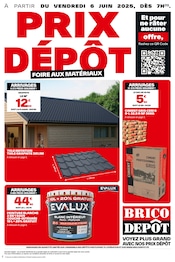 Peinture Angebote im Prospekt "PRIX DÉPÔT FOIRE AUX MATÉRIAUX" von Brico Dépôt Peinture Angebote im Prospekt "PRIX DÉPÔT FOIRE AUX MATÉRIAUX" von Brico Dépôt auf Seite 1