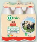 Lait UHT entier - U BIO - Super U à Villeurbanne Lait UHT entier - U BIO en promo chez Super U Villeurbanne à 6,42 €