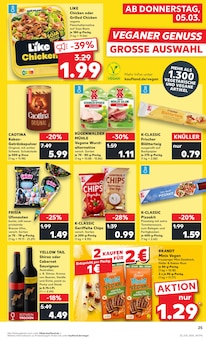 Chips im Kaufland Prospekt "Aktuelle Angebote" mit 60 Seiten (Aachen)