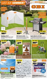 Aktueller OBI Baumarkt Prospekt in Hofgeismar und Umgebung, "LUST AUF SOMMER" mit 12 Seiten, 31.05.2025 - 07.06.2025