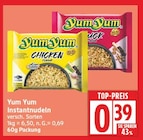 Chicken Instantnudeln von Yum Yum für 0,39 € bei EDEKA im Angebot Chicken Instantnudeln von Yum Yum im aktuellen EDEKA Prospekt