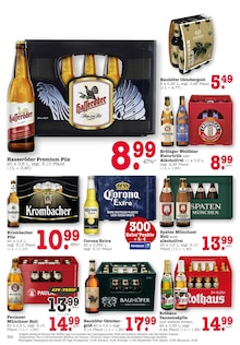 Bier im E center Prospekt "Aktuelle Angebote" mit 42 Seiten (Ettlingen)