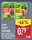 Salatkrönung im Angebot bei ALDI Nord in Hannover Salatkrönung Angebote von Knorr bei ALDI Nord Hannover für 0,79 €