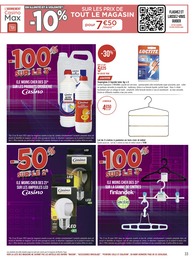 Prix et réduction Vêtements dans le prospectus Casino Supermarchés en cours Offre Vêtements dans le catalogue Casino Supermarchés du moment à la page 33