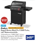 Gasgrill Boston Black Pro 3 SIKR Turbo im Angebot bei ALDI SÜD in Fellbach Gasgrill Boston Black Pro 3 SIKR Turbo Angebote von Enders bei ALDI SÜD Fellbach für 349,00 €