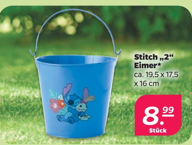 Stitch „2“ Eimer