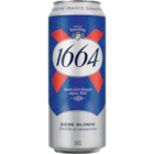 Bière Blonde 1664 en promo chez Auchan Supermarché Aubervilliers à 1,25 €