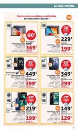 Tablette en promo dans le catalogue Hyper U à la page 11