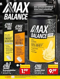 Whey Protein Angebot & Preis im aktuellen Netto Marken-Discount Prospekt Whey Protein Angebot im aktuellen Netto Marken-Discount Prospekt auf Seite 40