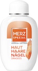 Active im Rossmann Prospekt Haar Activ oder Haut Haare Nägel von Merz Spezial im aktuellen Rossmann Prospekt für 9,99 €
