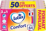 Papier Hygiénique Confort Rose X50 - LOTUS dans le catalogue Intermarché Super
