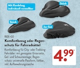 Komfortbezug oder Regenschutz für Fahrradsättel im Angebot bei ALDI SÜD in Freiburg Komfortbezug oder Regenschutz für Fahrradsättel Angebote von RIDE+GO bei ALDI SÜD Freiburg für 4,99 €