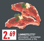 Aktuelles LAMMKOTELETTS Angebot bei Marktkauf in Paderborn ab 2,69 €