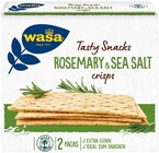 Tasty Snacks Crisps oder Tasty Snacks Rounds Angebote von Wasa bei REWE Chemnitz für 1,99 €