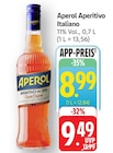Aperol Aperitivo Italiano bei E center im Prospekt "" für 8,99 €