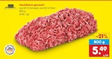 Aktuelle Hackfleisch Angebote bei Netto Marken-Discount in Kassel Aktuelles Hackfleisch gemischt Angebot bei Netto Marken-Discount in Kassel ab 5,49 €