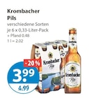 Aktuelles Pils Angebot bei V-Markt in München ab 3,99 €