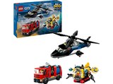 Boot im MediaMarkt Saturn Prospekt City 60462 Kombinationsset mit Hubschrauber, Löschauto und U-Boot Bausatz, Mehrfarbig von LEGO im aktuellen MediaMarkt Saturn Prospekt für 49,99 €