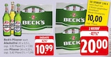 Pilsener Angebote von Beck's bei EDEKA Aalen für 10,99 €