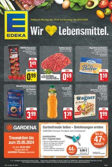 Aktueller nah und gut Prospekt "Wir lieben Lebensmittel!" Seite 1 von 8 Seiten