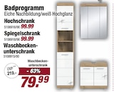 Aktuelle Bad-Spiegelschrank Angebote bei POCO in Hannover Aktuelles Badprogramm Angebot bei POCO in Hannover ab 79,99 €