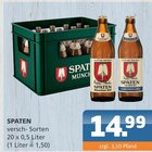 Münchner Hell im Angebot bei Getränke Lehmann - Getränke A-Z in Eberswalde Münchner Hell Angebote von Spaten bei Getränke Lehmann - Getränke A-Z Eberswalde für 14,99 €