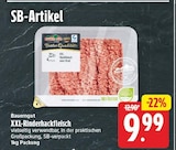 XXL-Rinderhackfleisch von Bauerngut für 9,99 € bei E center im Angebot XXL-Rinderhackfleisch von Bauerngut im aktuellen E center Prospekt