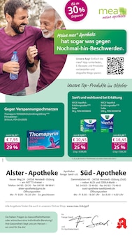 Aktueller mea - meine apotheke Prospekt (Kisdorf, 4 Seiten zum blättern mea - meine apotheke Prospekt Unsere September-Angebote mit 4 Seiten