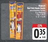 EDEKA Bischofswerda - Beef Stick Hunde-Snacks Angebot im Prospekt Beef Stick Hunde-Snacks bei EDEKA im Bischofswerda Prospekt für 0,35 €