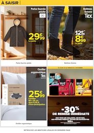 Prix et réduction Oreiller dans le prospectus Carrefour en cours Offre Oreiller dans le catalogue Carrefour du moment à la page 65