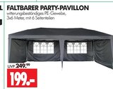 Faltbarer Party-Pavillon im Angebot bei Wreesmann in Cottbus Faltbarer Party-Pavillon Angebote bei Wreesmann Cottbus für 199,00 €