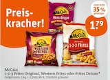 1-2-3 Frites Original, Western Frites oder Frites Deluxe von McCain im aktuellen tegut Prospekt für 1,79 €