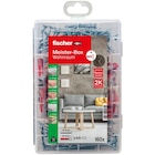 FISCHER Dübel Box, MeisterBox, Nylon, 1 Stück, 4,5-6 x 30-40 mm - grau Angebote von FISCHER bei Hagebaumarkt Freiburg für 13,99 €