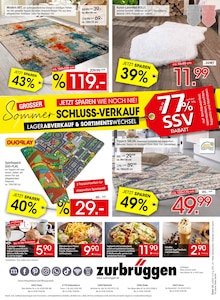 Teppich im Zurbrüggen Prospekt "Großer Sommerschlussverkauf" mit 38 Seiten (Bochum)