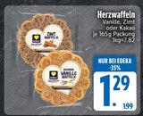 EDEKA Burglengenfeld - Herzwaffeln Angebot im Prospekt Herzwaffeln bei EDEKA im Burglengenfeld Prospekt für 1,29 €