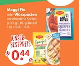 Fix von Maggi im aktuellen V-Markt Prospekt für 0,44 €