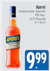 EDEKA Ingolstadt - Aperol Angebot im Prospekt Aperol bei EDEKA im Ingolstadt Prospekt für 9,99 €