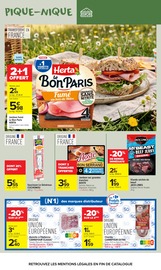 Promos Assiette dans le catalogue "LE MOIS DES SUPPORTERS" de Carrefour Market Assiette en promo dans le catalogue Carrefour Market à la page 8