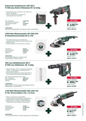 Aktueller RHG Baucentrum Prospekt mit Bettwäsche, "Mega Deals mit Metabo", Seite 3
